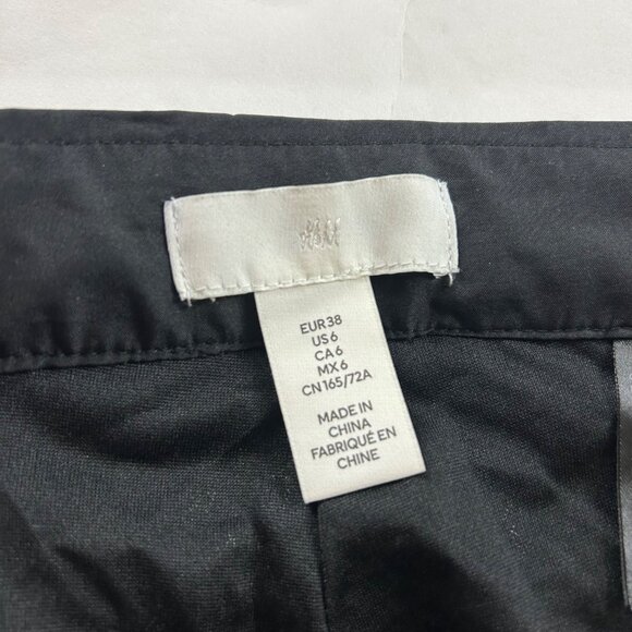 H&M Black Sequin Wide Leg Trouser 6 - Picture 3 of 6